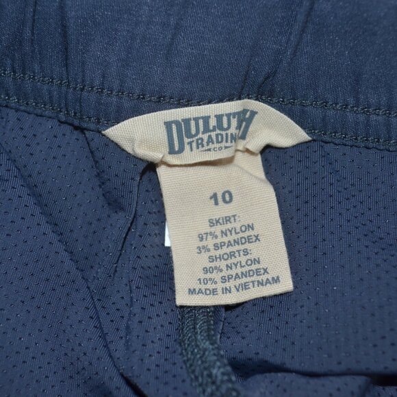 Duluth Trading Co Women's Gray Dry on the Fly Skort Size 10 - Picture 11 of 14